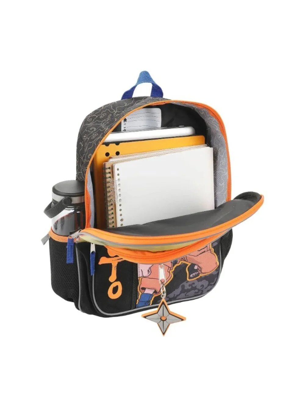 NEW Naruto Kids' 14.4L Single Backpack - Black